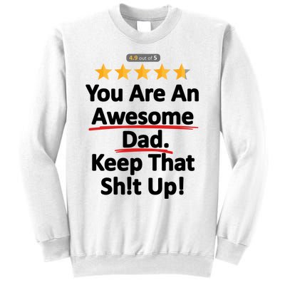 Awesome Dad Funny Gift Idea For Dad Sweatshirt