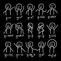 Algebra Dance Funny Graph Figures Math Equation Tank Top