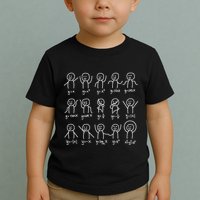Algebra Dance Funny Graph Figures Math Equation Toddler T-Shirt