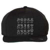 Algebra Dance Funny Graph Figures Math Equation Wool Snapback Cap