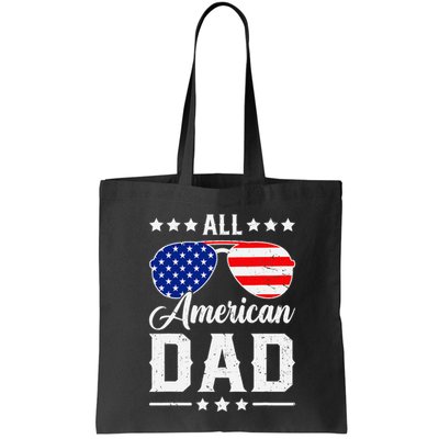 Allamerican Dad Funny Patriotic 4th Of July Bag