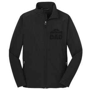 Awesome Dad Father's Day Gift Core Soft Shell Jacket