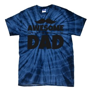 Awesome Dad Father's Day Gift Tie-Dye T-Shirt