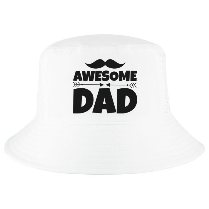 Awesome Dad Father's Day Gift Cool Comfort Performance Bucket Hat