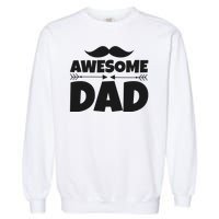 Awesome Dad Father's Day Gift Garment-Dyed Sweatshirt