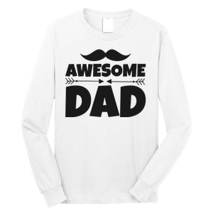 Awesome Dad Father's Day Gift Long Sleeve Shirt