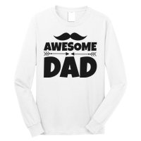 Awesome Dad Father's Day Gift Long Sleeve Shirt