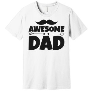 Awesome Dad Father's Day Gift Premium T-Shirt