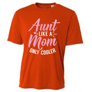 Aunt Definition Funny Mothers Sister Cool Aunts Crew Gift Cooling Performance Crew T-Shirt