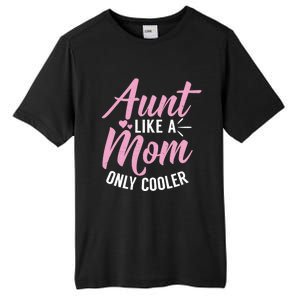 Aunt Definition Funny Mothers Sister Cool Aunts Crew Gift Tall Fusion ChromaSoft Performance T-Shirt