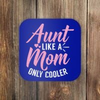 Aunt Definition Funny Mothers Sister Cool Aunts Crew Gift Coaster