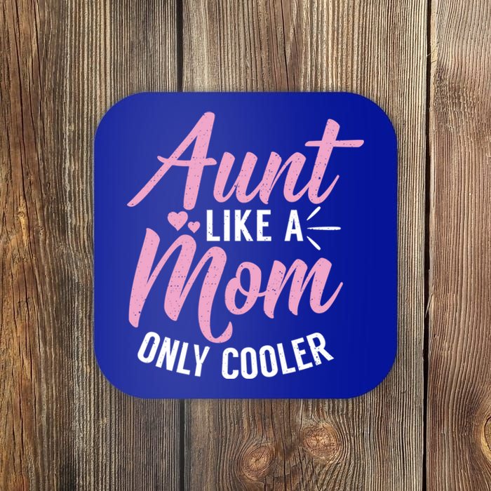 Aunt Definition Funny Mothers Sister Cool Aunts Crew Gift Coaster