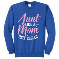 Aunt Definition Funny Mothers Sister Cool Aunts Crew Gift Tall Sweatshirt