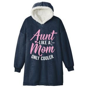 Aunt Definition Funny Mothers Sister Cool Aunts Crew Gift Hooded Wearable Blanket