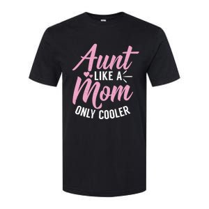 Aunt Definition Funny Mothers Sister Cool Aunts Crew Gift Softstyle CVC T-Shirt