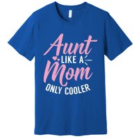 Aunt Definition Funny Mothers Sister Cool Aunts Crew Great Gift Premium T-Shirt