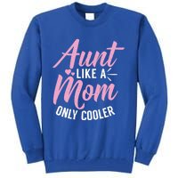 Aunt Definition Funny Mothers Sister Cool Aunts Crew Great Gift Tall Sweatshirt