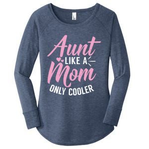 Aunt Definition Funny Mothers Sister Cool Aunts Crew Great Gift Women's Perfect Tri Tunic Long Sleeve Shirt