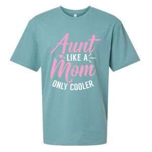 Aunt Definition Funny Mothers Sister Cool Aunts Crew Great Gift Sueded Cloud Jersey T-Shirt