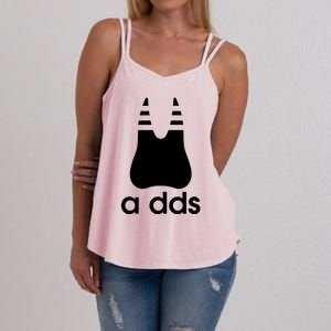 A Dds Funny Dentist Dentistry Dental Medicine Dental Nurse Women's Strappy Tank