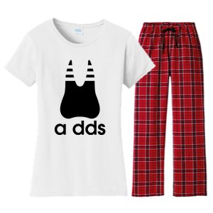 A Dds Funny Dentist Dentistry Dental Medicine Dental Nurse Women's Flannel Pajama Set