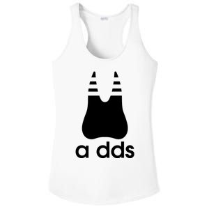 A Dds Funny Dentist Dentistry Dental Medicine Dental Nurse Ladies PosiCharge Competitor Racerback Tank