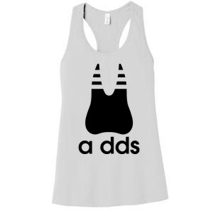 A Dds Funny Dentist Dentistry Dental Medicine Dental Nurse Women's Racerback Tank