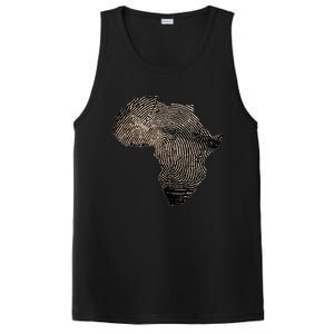 Africa Dna Flag Thumb Fingerprint Roots Proud PosiCharge Competitor Tank