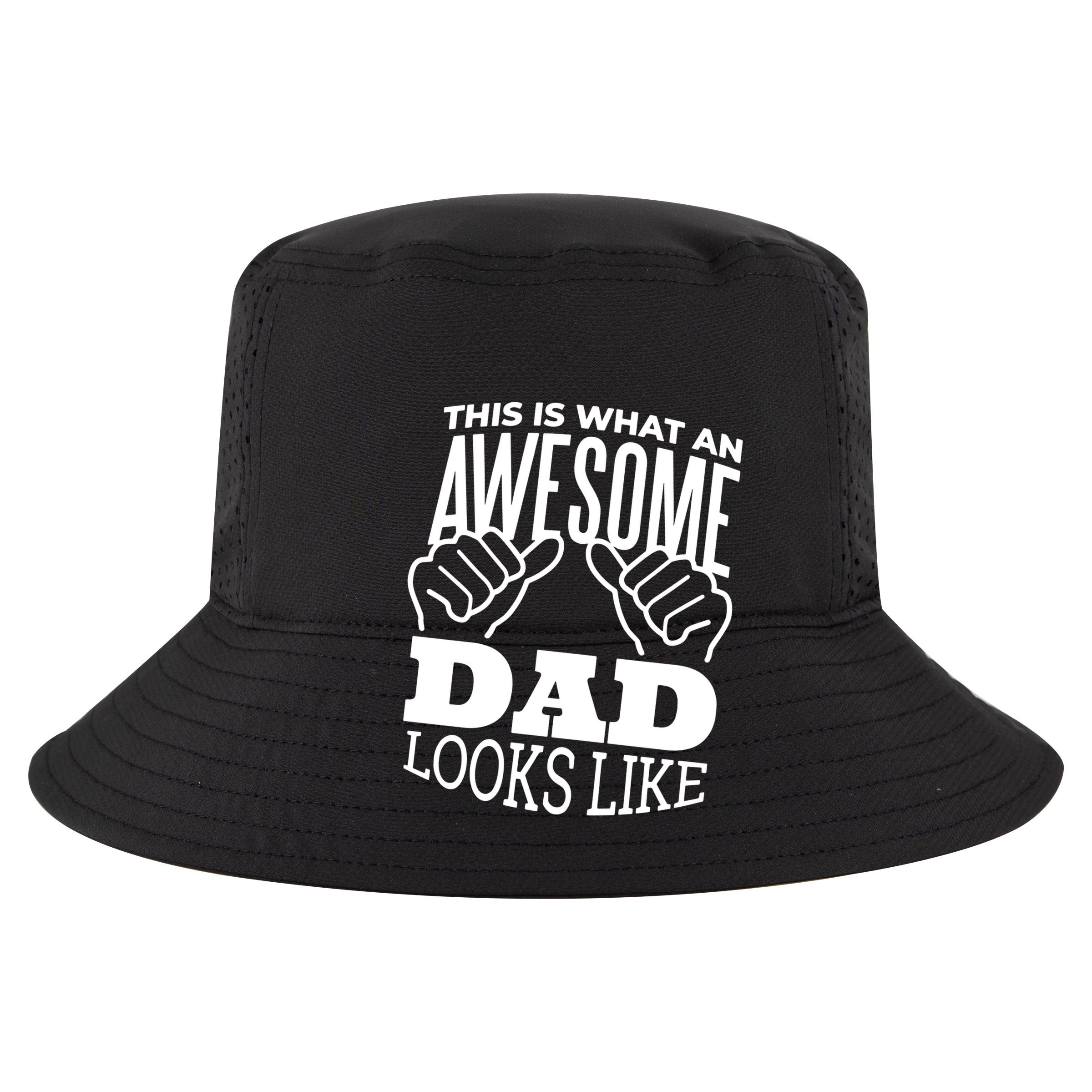 Awesome Dad Fathers Day Cropped Pullover Crew