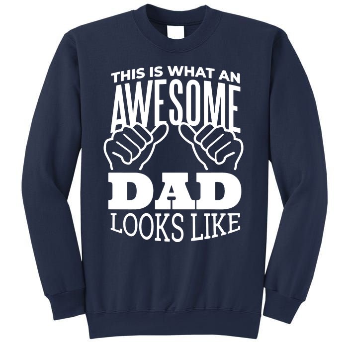 Awesome Dad Fathers Day Sweatshirt