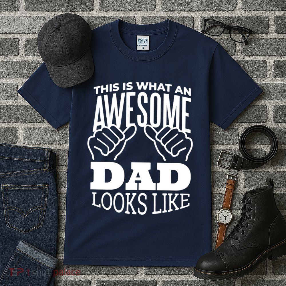 Awesome Dad Fathers Day Tall T-Shirt