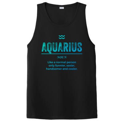 Aquarius Definition Funny Zodiac Gift Great Gift PosiCharge Competitor Tank