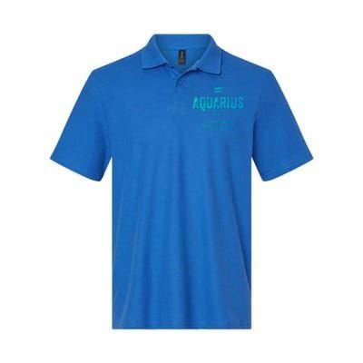 Aquarius Definition Funny Zodiac Gift Great Gift Softstyle Adult Sport Polo