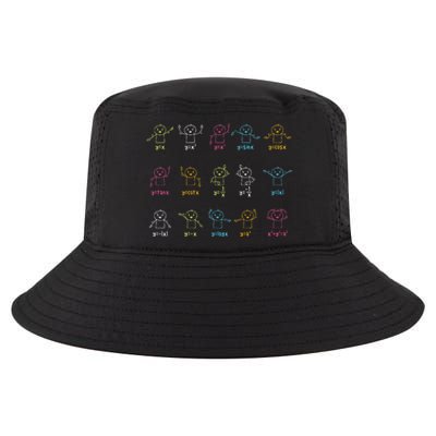 Algebra Dance Funny Graph Figures Math Equation Teacher Cool Comfort Performance Bucket Hat