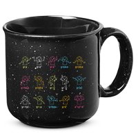 Algebra Dance Funny Graph Figures Math Equation Teacher 15oz Campfire Ceramic Mug