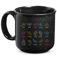 Algebra Dance Funny Graph Figures Math Equation Teacher 15oz Campfire Ceramic Mug