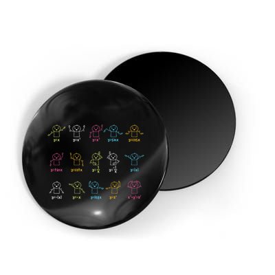Algebra Dance Funny Graph Figures Math Equation Teacher Magnet