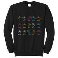 Algebra Dance Funny Graph Figures Math Equation Teacher Tall Sweatshirt