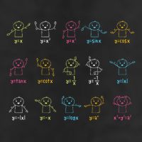 Algebra Dance Funny Graph Figures Math Equation Teacher Golf Towel