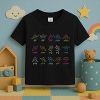 Algebra Dance Funny Graph Figures Math Equation Teacher Toddler T-Shirt