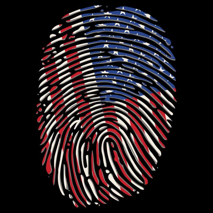 American DNA Fingerprint City Backpack