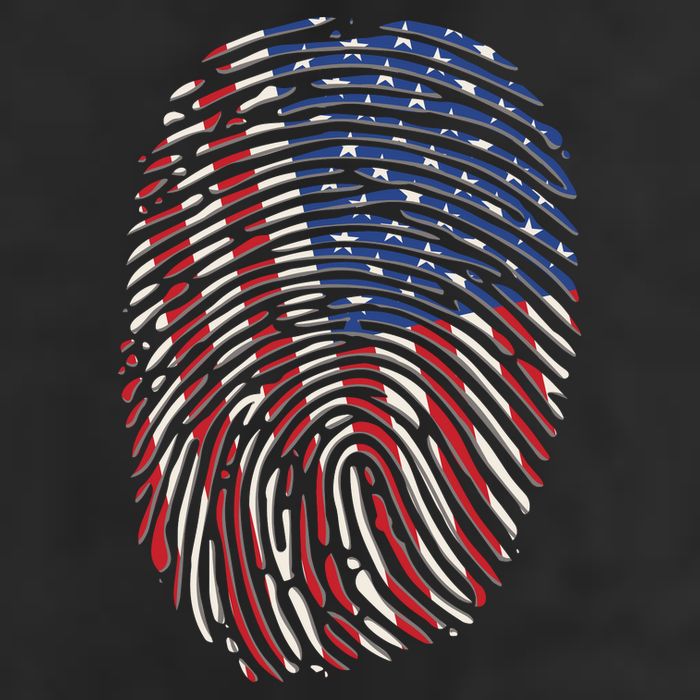 American DNA Fingerprint Adult Drive Performance Visor