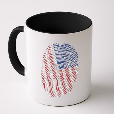 American DNA Fingerprint Mug