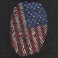 American DNA Fingerprint 11oz C Handle Ceramic Mug
