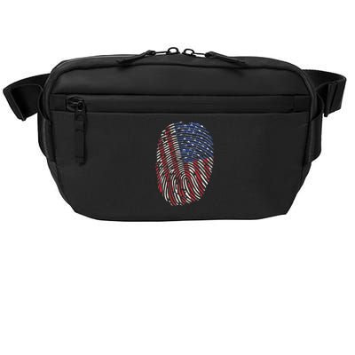 American DNA Fingerprint Crossbody Pack