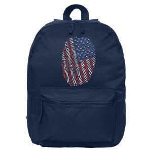 American DNA Fingerprint 16 in Basic Backpack