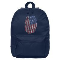American DNA Fingerprint 16 in Basic Backpack