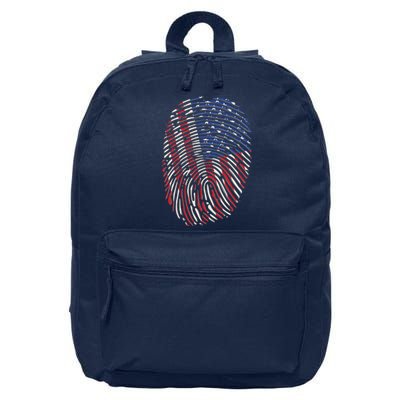 American DNA Fingerprint 16 in Basic Backpack