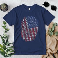 American DNA Fingerprint Premium T-Shirt