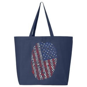 American DNA Fingerprint 25L Jumbo Tote